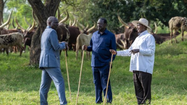 What did Raila Odinga, William Ruto and Yoweri Museveni talk about?